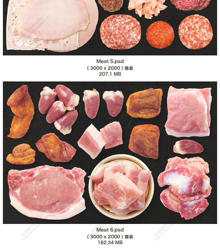 【生鲜肉类合集】生鲜猪肉牛肉鸡腿翅肉类食材鸡蛋超市菜市场餐饮 PNG免抠图素材