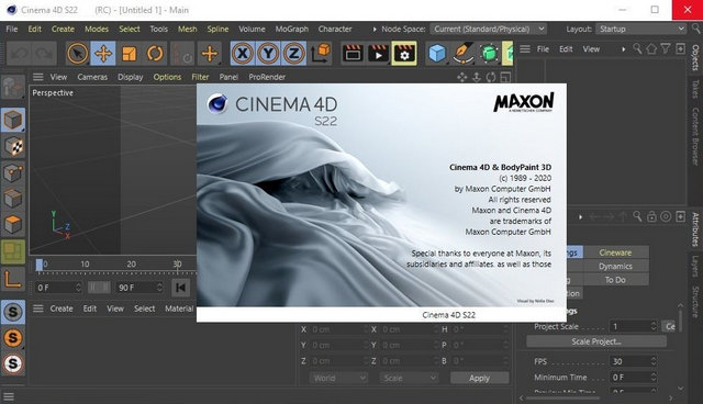 MAXON Cinema 4D C4D S22.016 Mac 中文版/英文版/破解版