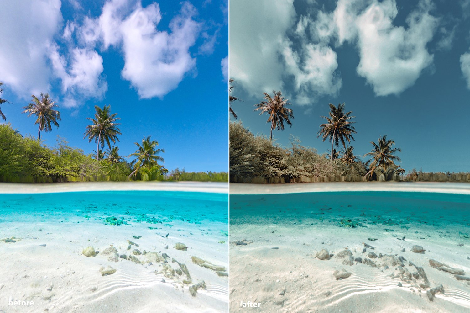 6个旅拍vlog度假风ins风巴哈马群岛热带海滩旅行风格手机端Lightroom预设DNG预设 6 BAHAMAS ISLANDS LIGHTROOM PRESETS